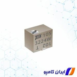 پتانسیومتر تریمر | خرید پتانسیومتر تریمر | پتانسیومتر | قیمت پتانسیومتر | مقاومت تریمر | مقاومت پتانسیومتر تریمر | 3224W-1-102E